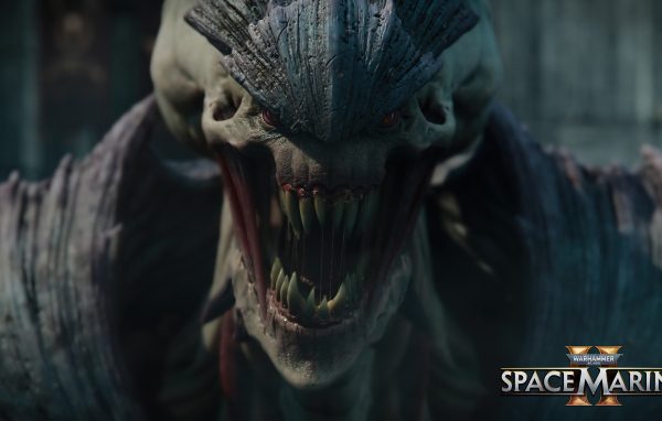 Монстр из компьютерной игры Warhammer 40,000: Space Marine 2