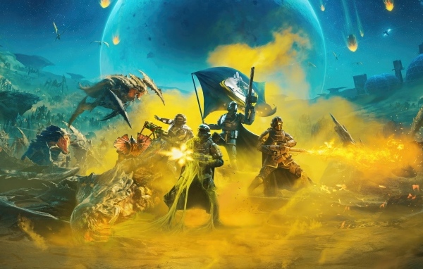 Новая компьютерная игра Helldivers 2