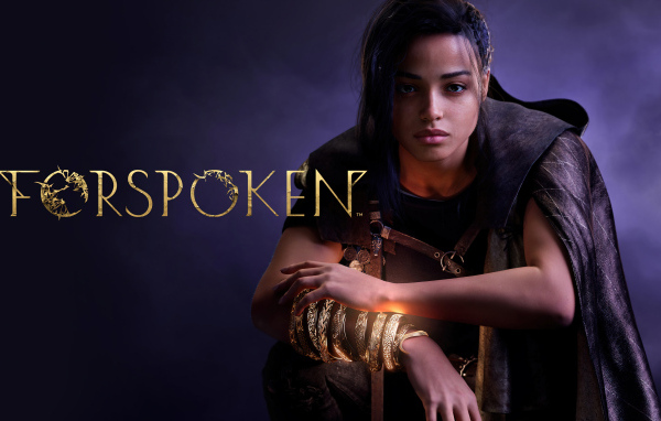 Постер новой компьютерной игры Forspoken, 2023