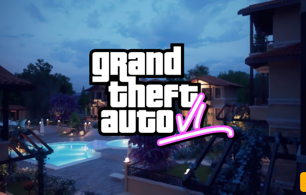 Постер новой компьютерной игры GTA 6