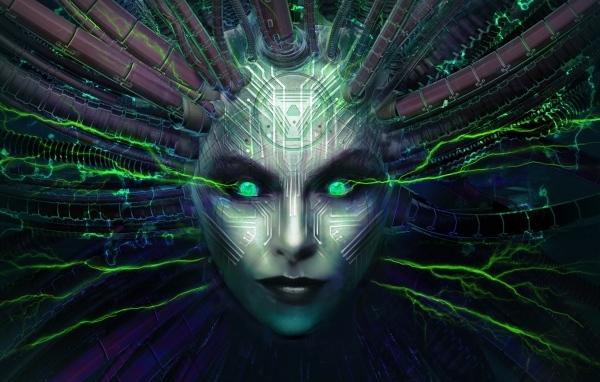 Робот из компьютерной игры System Shock