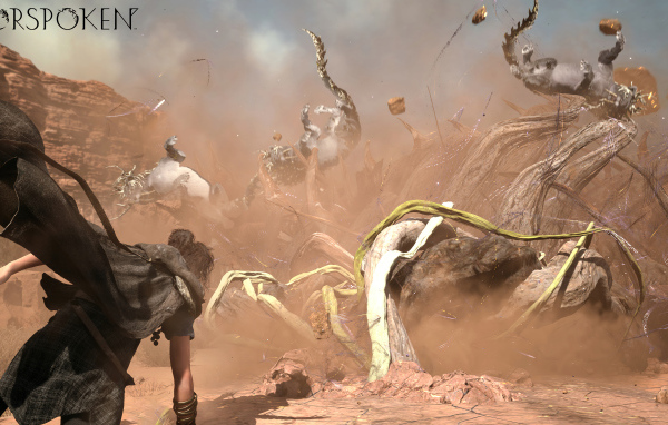 Скриншот компьютерной игры Forspoken, 2023