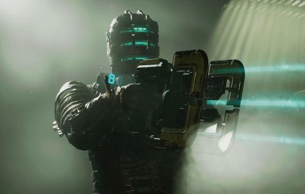 Солдат из компьютерной игры Dead Space Remake