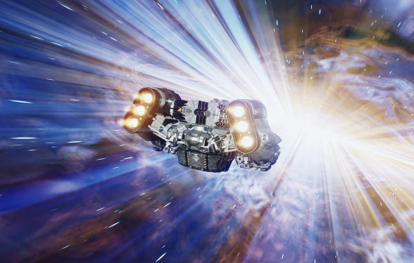 Космический корабль из игры Starfield, 2023