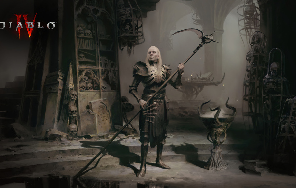 Персонаж компьютерной игры Diablo IV