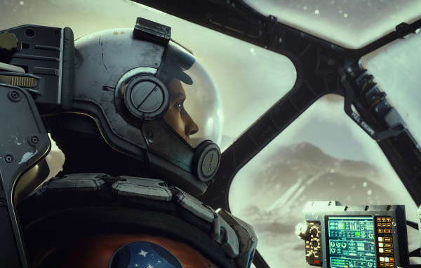 Персонаж компьютерной игры Starfield
