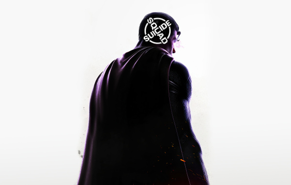 Персонаж компьютерной игры Suicide Squad: Kill the Justice League на белом фоне