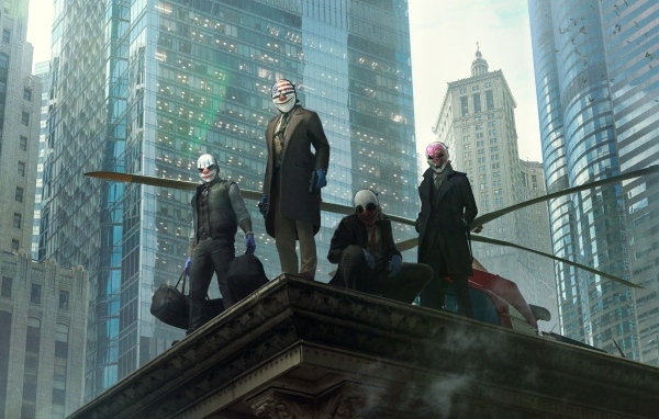 Злодеи из компьютерной игры Payday 3