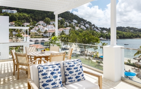 Красивая терраса в вилле