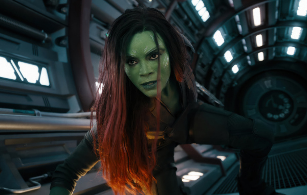 Гамора персонаж фильма Стражи Галактики: Часть 3