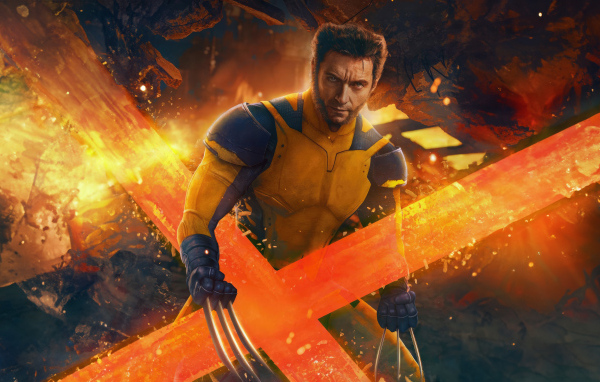 Грозный Росомаха с острыми когтями