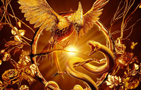 Постер фильма Голодные игры: Баллада о змеях и певчих птицах, 2023