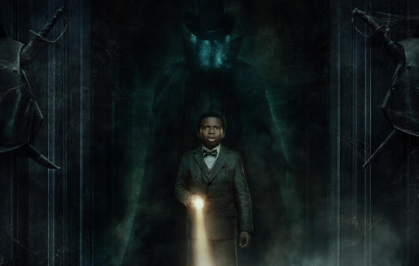 Постер нового фильма Особняк с привидениями, 2023 года