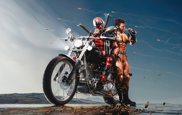 Главные персонажи нового фильма Дэдпул 3, 2024