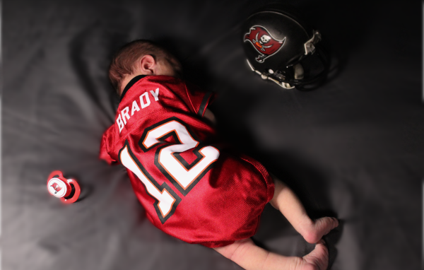 Маленький будущий футболист