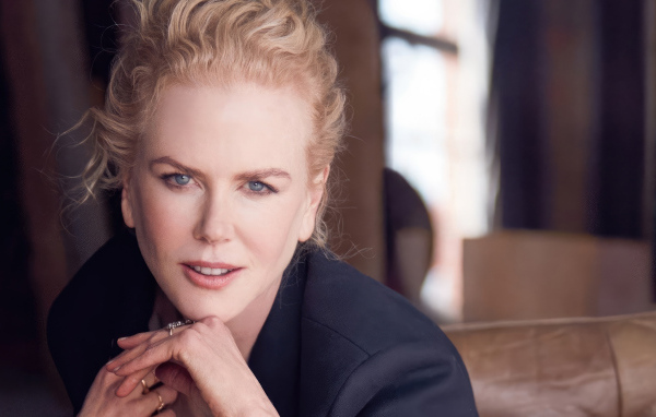 Голубоглазая американская актриса Николь Кидман