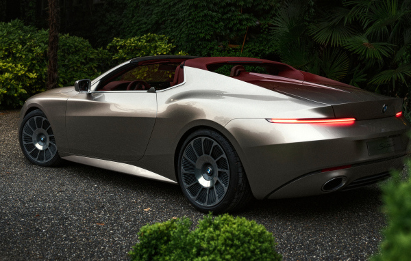 Авто BMW Concept Skytop 2024 года вид сзади