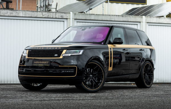 Черный внедорожник  Range Rover Sport P530