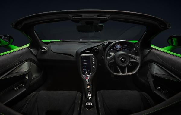 Салон автомобиля McLaren 750S