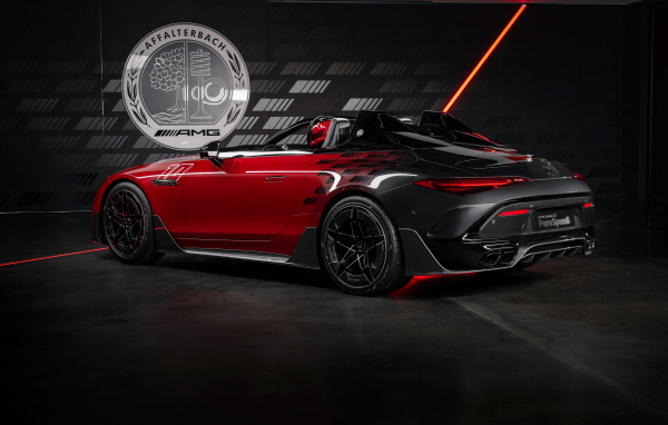 Красный Concept Mercedes-AMG PureSpeed 2024 года