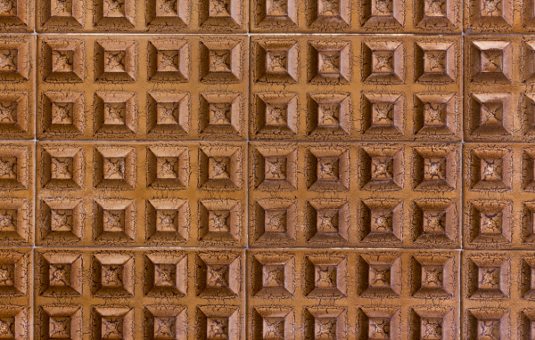 Коричневые винтажные плитки для фона