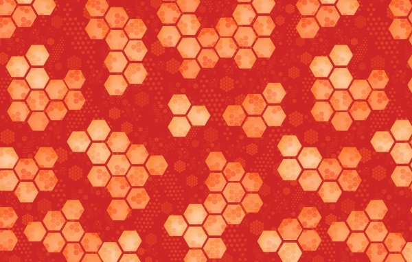 Фон шестиугольные соты 