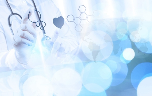 Медицинский фон с символами