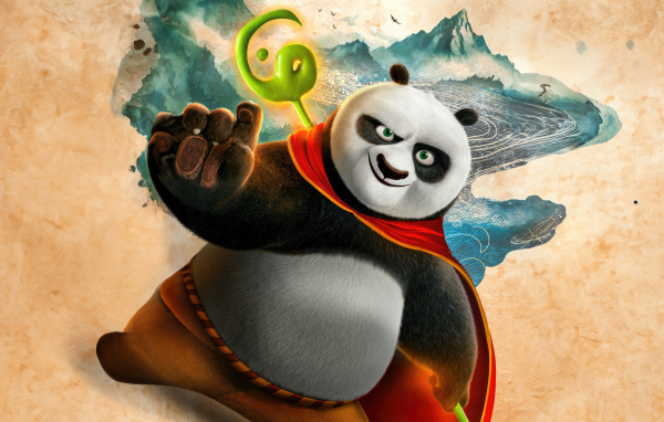 Персонаж По мультфильм Кунг-фу панда 4