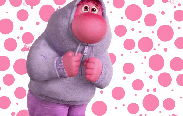 Милый персонаж Смущение из мультфильма Головоломка 2