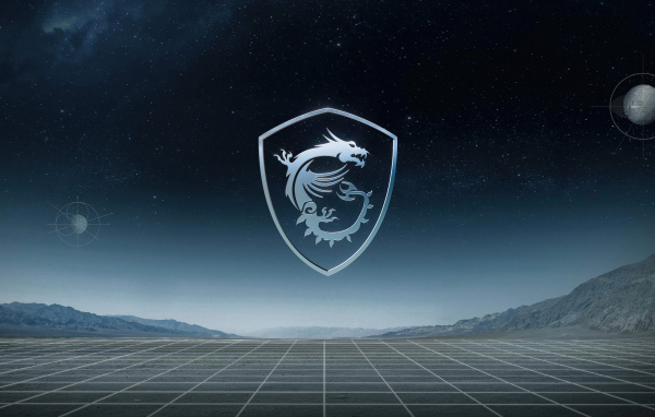 Поле с квадратами для логотипа msi