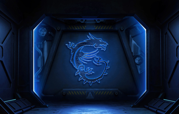 Значок msi на двери бункера