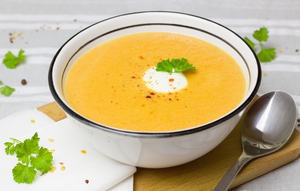 Аппетитный овощной суп пюре