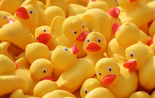Резиновые желтые уточки 