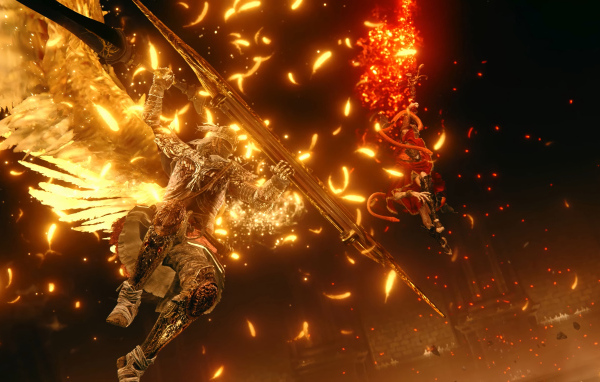 Битва в компьютерной игре Elden Ring: Shadow of the Erdtree