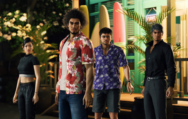 Персонажи компьютерной игры Like a Dragon: Infinite Wealth