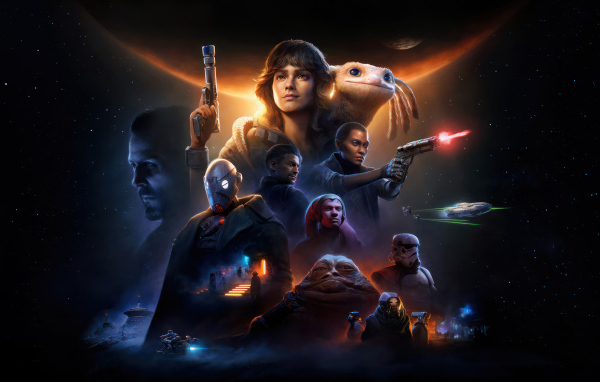 Персонажи новой компьютерной игры Star Wars Outlaws, 2024