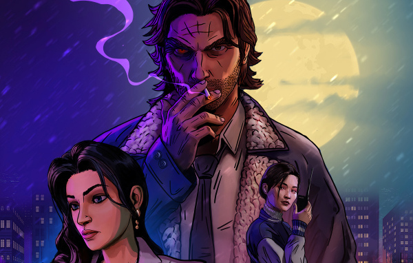 Персонажи новой компьютерной игры The Wolf Among Us 2