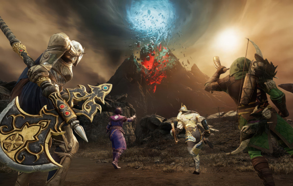 Дыра в небе в компьютерной игре New World: Aeternum, 2024