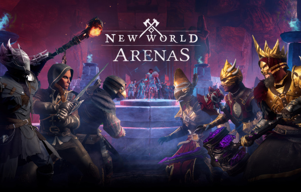 Постер компьютерной игры New World: Arenas