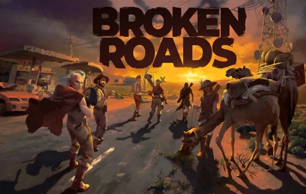 Постер новой компьютерной игры Broken Roads