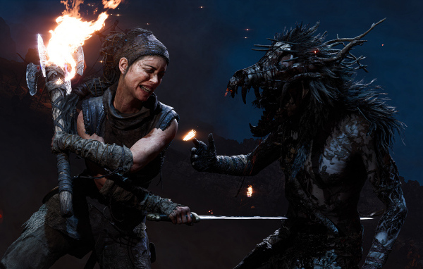 Кадр компьютерной игры Senua’s Saga: Hellblade II, 2024