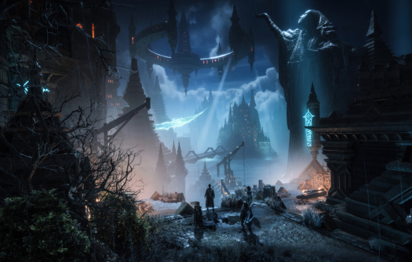 Виртуальный город в игре Dragon Age: The Veilguard, 2024