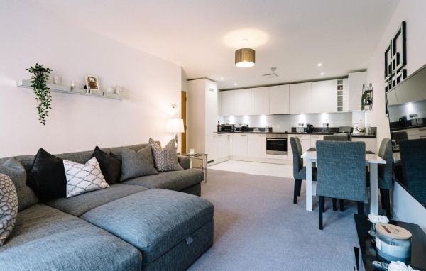 Квартира студия с большой кухней