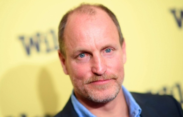 Актер Вуди Харрельсон крупным планом