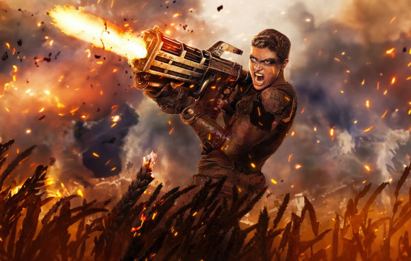 Девушка с оружием персонаж  нового фильма Мятежная Луна: Дарующая шрамы, 2024