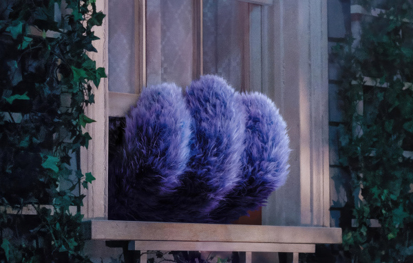 Лапа в окне кадр нового фильма Воображаемые друзья (IF), 2024