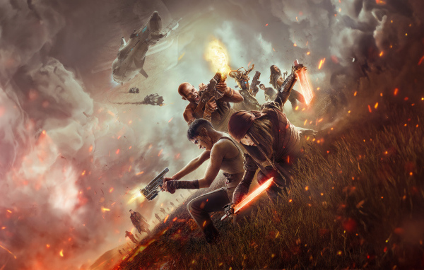 Постер  нового фильма Мятежная Луна: Дарующая шрамы, 2024