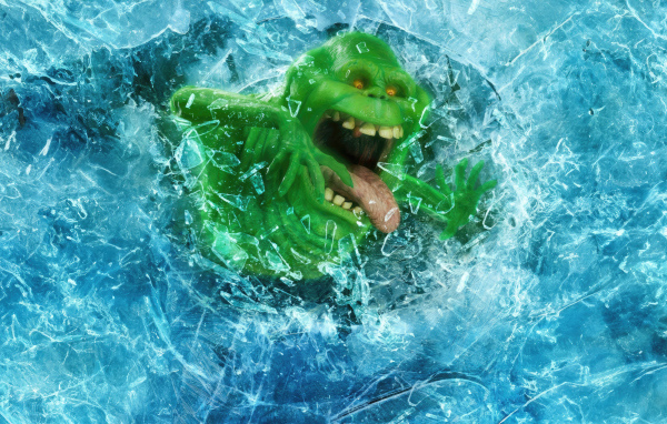 Лизун персонаж фильма Охотники за привидениями: Леденящий ужас, 2024