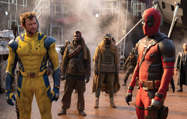 Кадр нового фильма Дэдпул и Росомаха, 2024