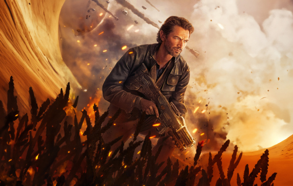 Персонаж Гуннар в новом фильме Мятежная Луна: Дарующая шрамы, 2024